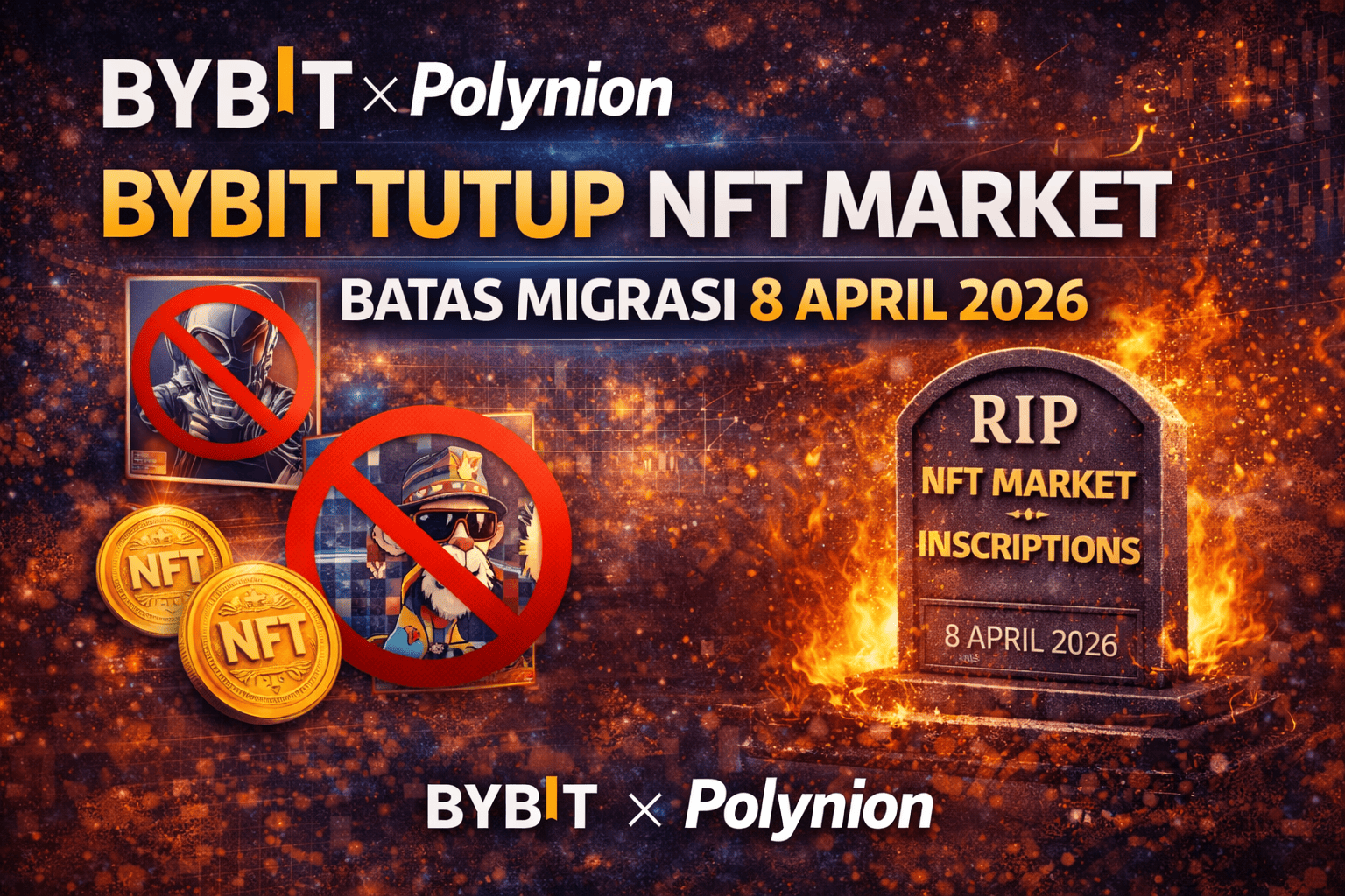 Bybit Tutup NFT Market, Batas Migrasi 8 April 2026