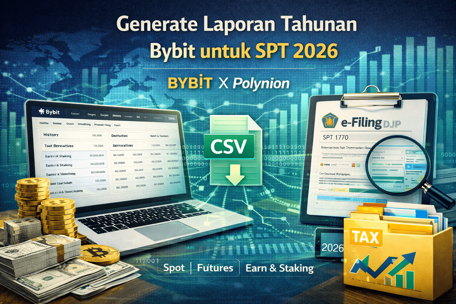 Generate Laporan Tahunan Bybit untuk SPT 2026