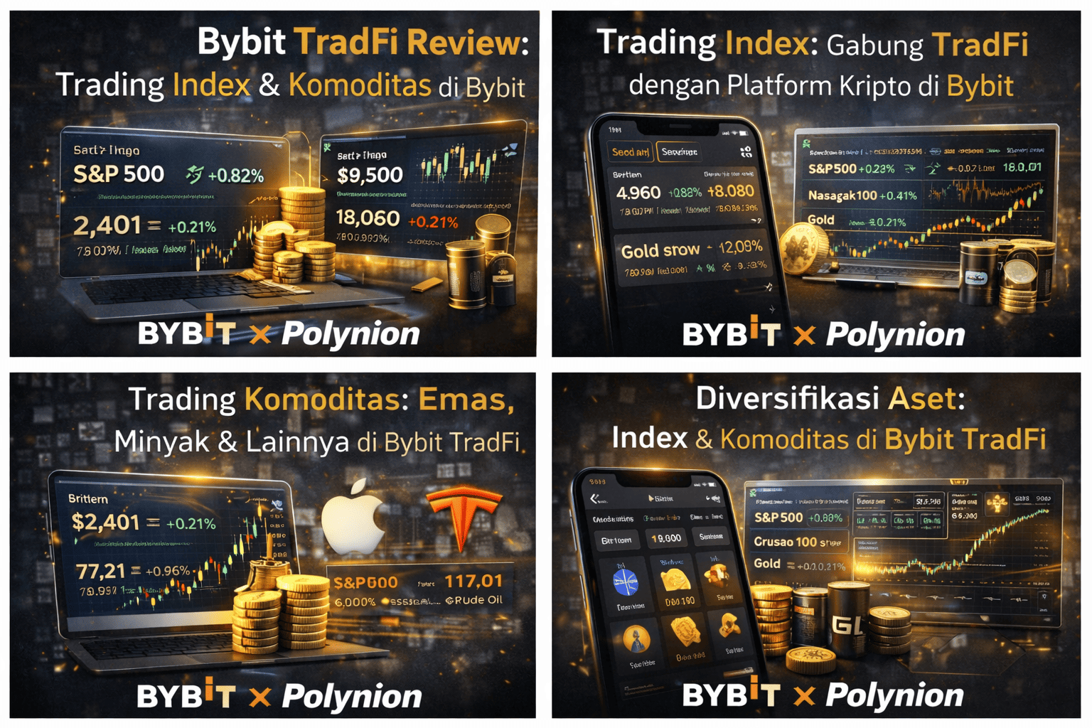 Bybit TradFi Review: Trading Index & Komoditas di Bybit